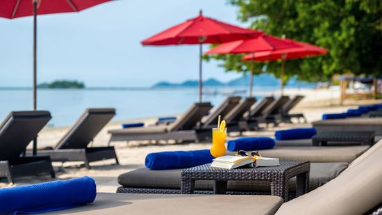 Daytime view of Chaweng Beach